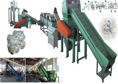 الصين العائمة PP PE النفايات البلاستيكية تدوير الطارد برغي واحد 500KG / ساعة القدرات مصنع